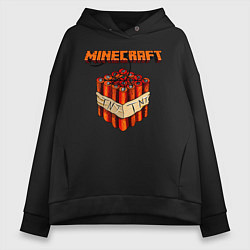 Женское худи оверсайз Minecraft