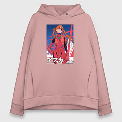 Женское худи оверсайз Evangelion Asuka