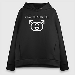 Женское худи оверсайз GACHI GUCCI