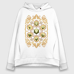 Женское худи оверсайз DnD Dices: Celtic Motifs