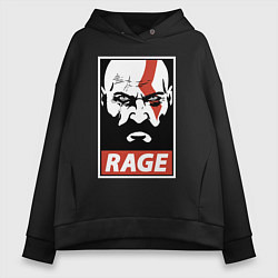 Женское худи оверсайз RAGE GOW