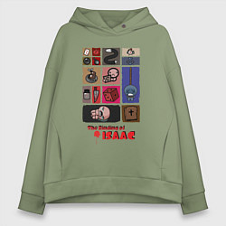 Женское худи оверсайз Isaac starter pack