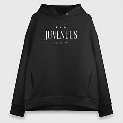 Женское худи оверсайз Juventus Tee est 1897 2021