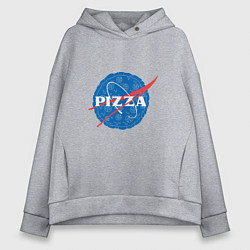 Женское худи оверсайз NASA Pizza