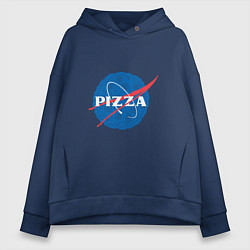 Женское худи оверсайз NASA Pizza