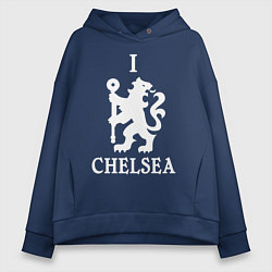 Женское худи оверсайз I LOVE CHELSEA