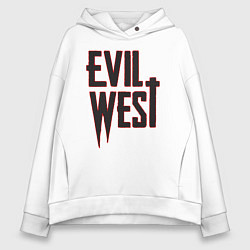 Женское худи оверсайз Evil West