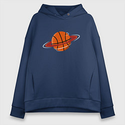 Женское худи оверсайз Basketball Planet