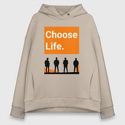 Женское худи оверсайз Choose Life