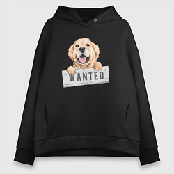 Женское худи оверсайз Dog Wanted