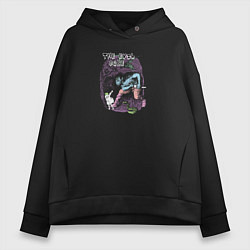 Женское худи оверсайз The evil ogre