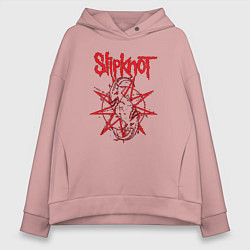 Женское худи оверсайз Slipknot Slip Goats Art