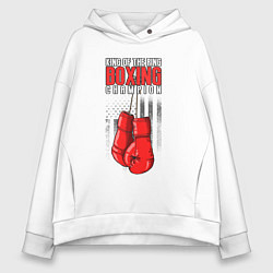 Женское худи оверсайз Король ринга