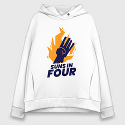 Женское худи оверсайз Suns In Four