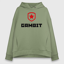 Женское худи оверсайз Gambit