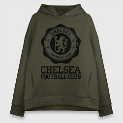 Женское худи оверсайз Chelsea FC: Emblem