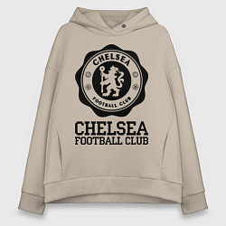 Женское худи оверсайз Chelsea FC: Emblem