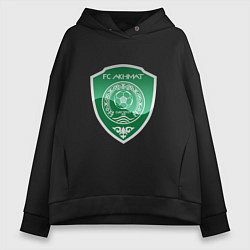 Толстовка оверсайз женская Ахмат- сила, цвет: черный