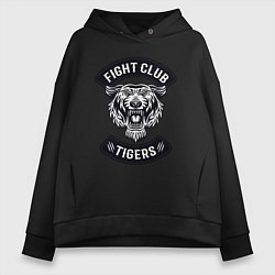 Женское худи оверсайз Fight Club Tigers