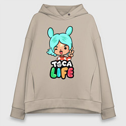 Женское худи оверсайз Toca Life
