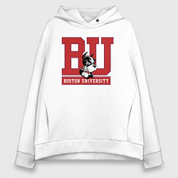 Женское худи оверсайз Boston University