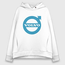 Женское худи оверсайз Volvo логотип