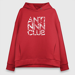 Женское худи оверсайз Anti NNN club