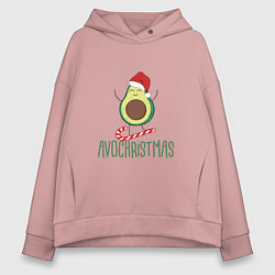 Женское худи оверсайз AVOCHRISTMAS AVOCADO