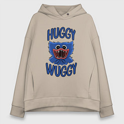 Женское худи оверсайз HUGGY WUGGY ХАГГИ ВАГГИ