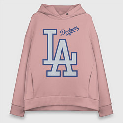 Женское худи оверсайз Los Angeles Dodgers - baseball team