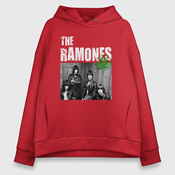 Женское худи оверсайз The Ramones Рамоунз