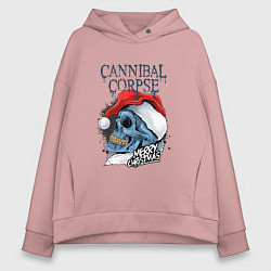 Женское худи оверсайз Cannibal Corpse Happy New Year