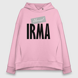 Толстовка оверсайз женская Unreal Irma, цвет: светло-розовый