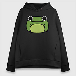 Женское худи оверсайз Frog Lucky