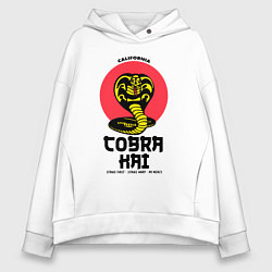 Женское худи оверсайз Cobra Kai: California
