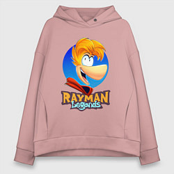 Женское худи оверсайз Веселый Rayman