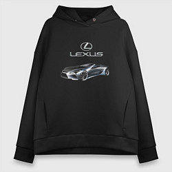 Женское худи оверсайз Lexus Motorsport