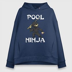 Женское худи оверсайз POOL NINJA