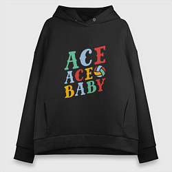 Женское худи оверсайз Ace Ace Baby