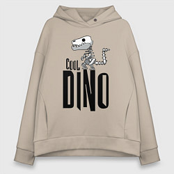 Женское худи оверсайз Cool Dino!