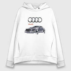 Женское худи оверсайз Audi Germany Car