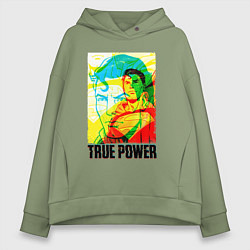 Женское худи оверсайз True power!