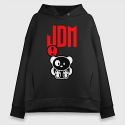 Женское худи оверсайз JDM Panda Japan Bear