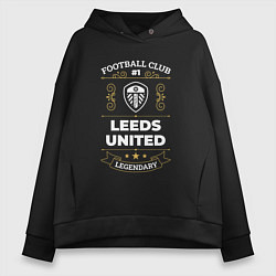 Женское худи оверсайз Leeds United FC 1