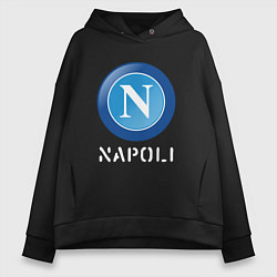 Толстовка оверсайз женская SSC NAPOLI Napoli, цвет: черный