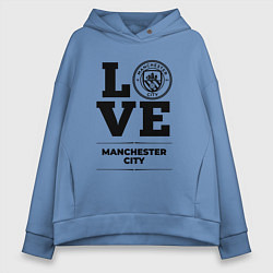 Женское худи оверсайз Manchester City Love Классика