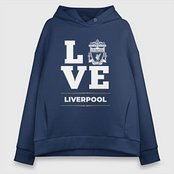 Женское худи оверсайз Liverpool Love Classic