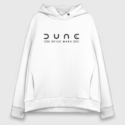 Женское худи оверсайз Dune: Spice Wars black logo