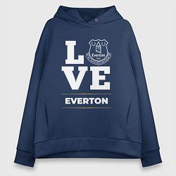 Женское худи оверсайз Everton Love Classic