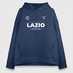 Женское худи оверсайз Lazio Форма Чемпионов